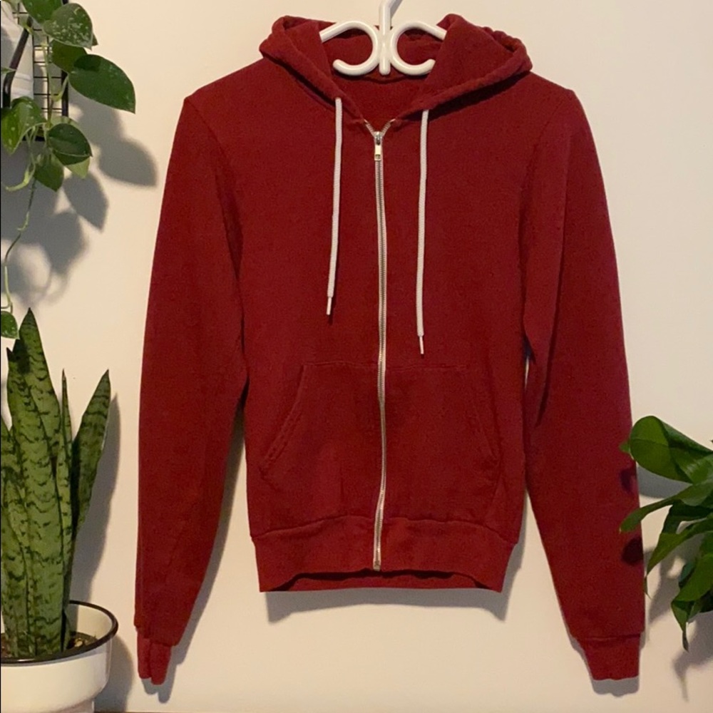 American Apparel zip hoodie